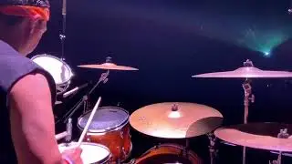 Eruption Van Halen Tribute. Drum solo Abe Combest