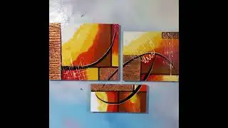 Abstracto triptico