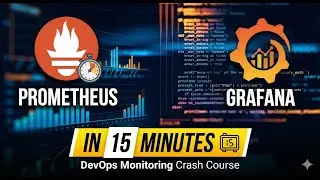 📊⚡ Learn Prometheus & Grafana for DevOps in 15 Minutes ⏱️ | DEMO Kubernetes Metrics & Dashboards 📊🔥