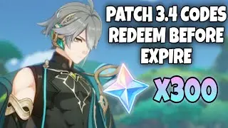 Patch 3.4 Livestream Codes! Redeem Now! | Genshin Impact