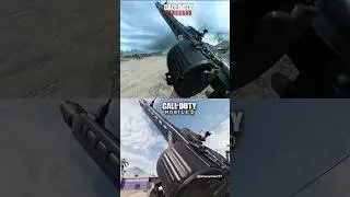 MG42 lmg in CoD Mobile Vs. CoD Vanguard