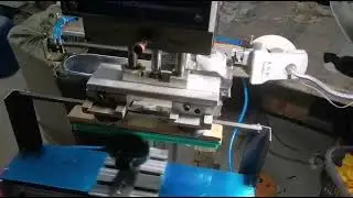 Rotary pad printing machine
