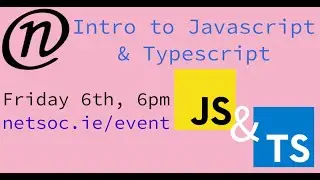 Intro to JavaScript and TypeScript - 2020