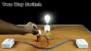How to make a Two way switch Connection // Wiring