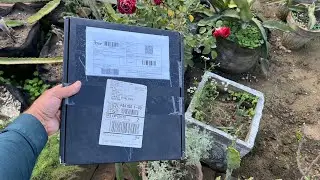 Silver Play Button Unboxing - 100K Subscribers Gardening Secrets