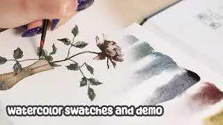 USING GRANULATED WATERCOLORS FOR THE FIRST TIME ✦ Paul Rubens Shi Yun Granulating Watercolors
