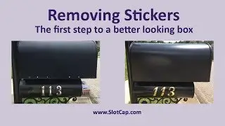 Remove Mailbox Stickers