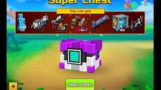Pixel gun 3d Opening a SUPER CHEST! What will I get?