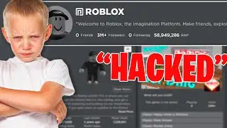 This kid shows us how to hack roblox accounts.....