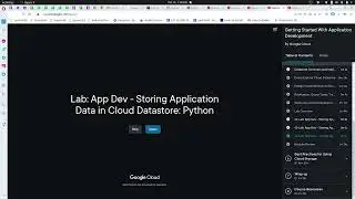 Storing Application Data in Cloud Datastore: Python