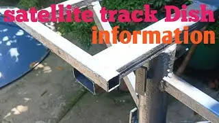 satellite track Dish information || how to satellite track Dish modified stand received 6 feet Dish