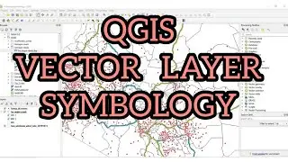 QGIS Vector Layer Symbology.  #qgis #geospatial #vectordata @geospatialmedia @TheGeospatialHub