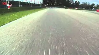 On board met Dennis Kramp race 1