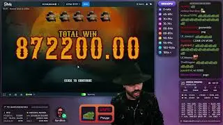 Roshtein clutches and saves the bonus hunt with a MASSIVE Wanted Dead or a Wild hit