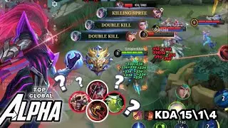 Alpha Jungler Build and Emblems 2023 | Build Top 1 Global Alpha ~ MLBB