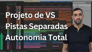 Projeto de VS multipista no Reaper