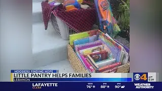 Little free pantry in Lebanon helps Hoosiers in need