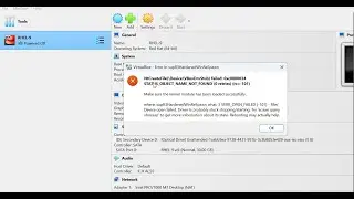 TroubleShoot VBOX Error - NTCreateFile Error