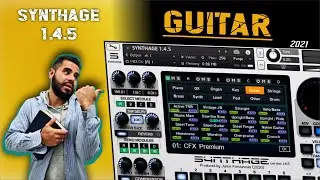 SYNTHAGE 1.4.5 REVIEW COMPLETO DE TODOS OS TIMBRES GUITAR DA SYNTHAGE! LIVRARIA JUNIOR PORCIÚNCULA.