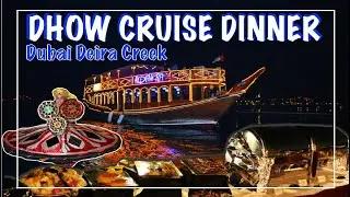 Dhow Cruise Dinner Dubai | Best Tourist Destination Deira | Dubai Vlog Malayalam | Deira Creek