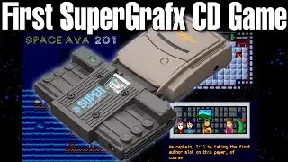 The First SuperGrafx CD Game - Space Ava 201 - PC Engine CD & Arcade Card Enhanced | SmokeMonster