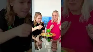 I almost lost a finger 😱 Luck challenge 😍🔥😅 #Shorts #familychallenge #ArtioMix