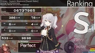 [OSU!] Primary - Sweet Weekend [Sweet Neko] +HD 218PP