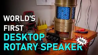 Ep. 11: Electronics, Wiring and Final Assembly! - Making the World's First Desktop Rotary Speaker