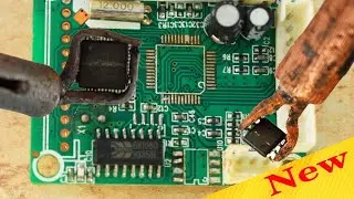 soldering smd components/tecniques for soldering  and desoldering SMD components