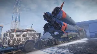 SnowRunner | Амур (Космодром) | Ключ на старт (Запуск ракеты) | ZiKZ 612H 