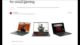 Money pit Google: Cloud Gaming Chromebooks after cancelling Stadia but demands productivity & focus!