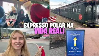 WE BOARDED THE POLAR EXPRESS! A MAGICAL TRAIN EXPERIENCE! 🚂✨🎄