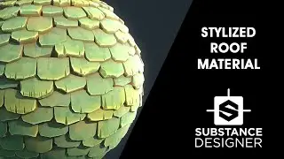 Substance Designer - Stylized Roof Material