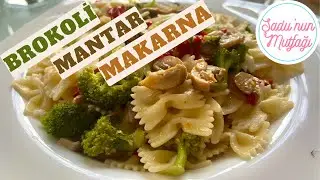BROKOLİ MANTAR SEBZELİ ZEYTİNYAĞLI MAKARNA TARİFİ #iftar