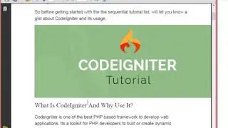 How to Config CodeIgniter Framework in Localhost in 5 minutes