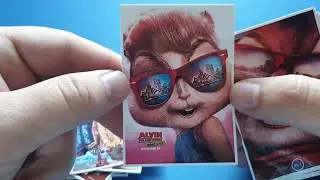 Alvin and the Chipmunks Stickers Package from China with AliExpress