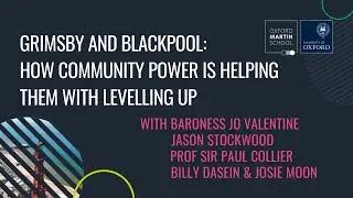 'Grimsby & Blackpool-  how community power is helping them with levelling up'