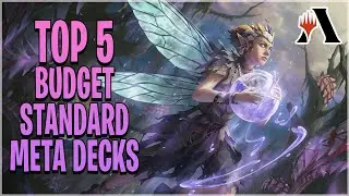 THE BEST BUDGET META MTG ARENA DECKS | GREAT Decks FEWER Rares | Aftermath Standard