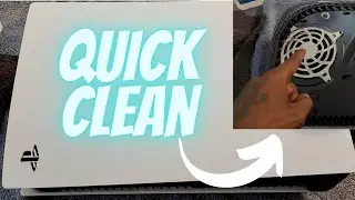 How to Clean PS5 in less then 10 minutes using Household products