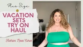 FASHION NOVA CURVE VACATION SETS TRY ON HAUL | Lauren Sangster