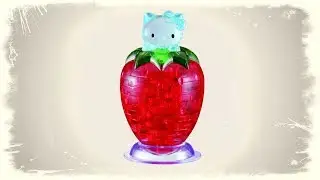 Крутой 3D пазл! Собираем Хеллоу Китти! 3D Puzzle building Hello Kitty toy!