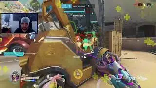 Overwatch mL7 Showing His Godlike Level Moira Mechanics