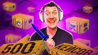 ОТКРЫЛ 500 КЕЙСОВ / Сколько Выпало ПЕРЧАТОК в Ксго / CS:GO
