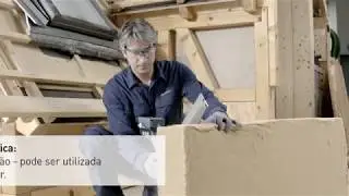 Serra de bateria para materiais isolantes ISC 240