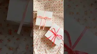 Pack my bff's birthday gifts with me 🎂♡ #shorts #aesthetic #asmr #packing #kpop #fyp #newjeans