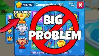 BIG problem with NEW Competitive Mode In Bubble Gum Simulator Infinity