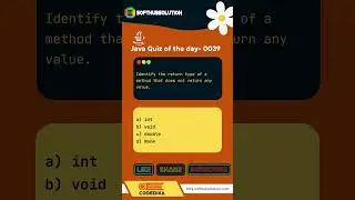 Java Quiz of the day - 0039 🔥