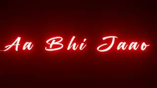 🥀New Song Lyrics Black Screen WhatsApp Status | English Song Status |Tum Kyu Chale Aate Ho