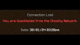 POV: You got blacklisted.