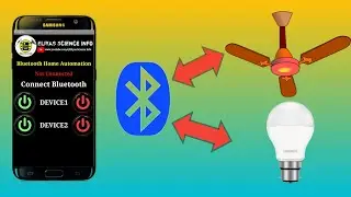 Arduino Bluetooth Control Home Automation 🏡